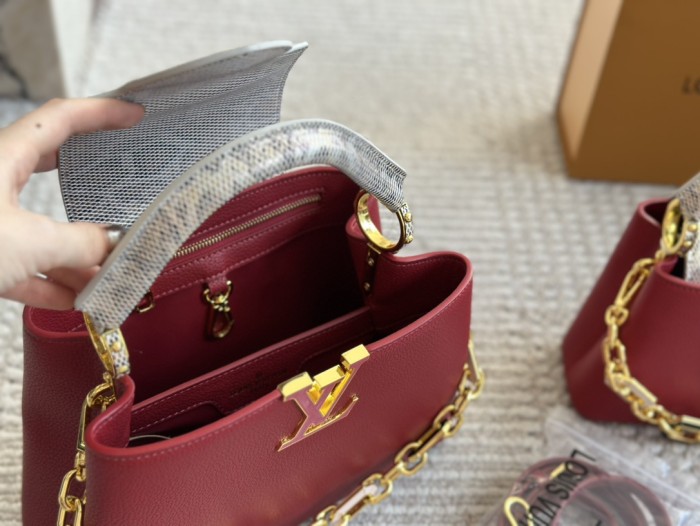 LV Capucines Bag 144 DB012 20-28cm