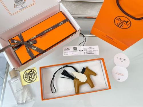 Hermes Keychains