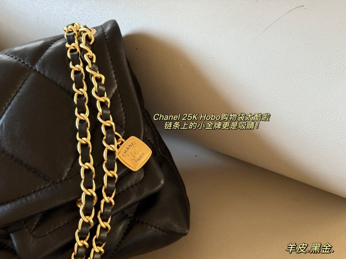 Chanel 25K Hobo Bag 065 DB092 32cm
