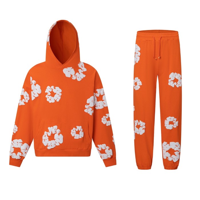 DENIM TEARS The Cotton Wreath Sweatsuit DE-01 DE-02
