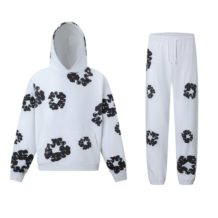 DENIM TEARS The Cotton Wreath Sweatsuit DE-01 DE-02