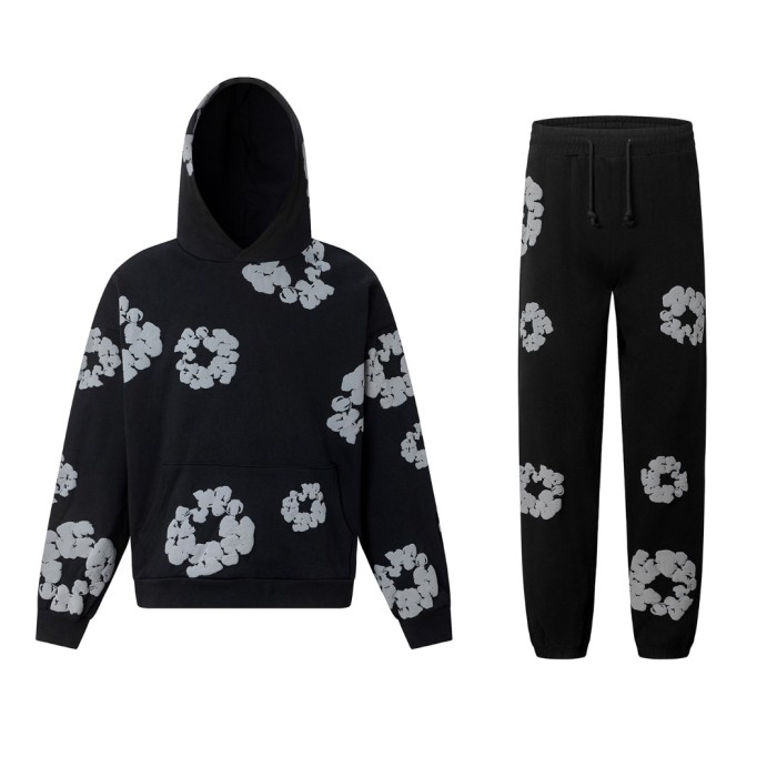 DENIM TEARS The Cotton Wreath Sweatsuit DE-01 DE-02