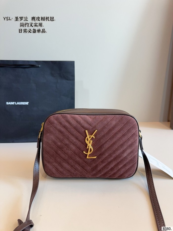 YSL Lou Shoulder Bag 058 DB541 23cm