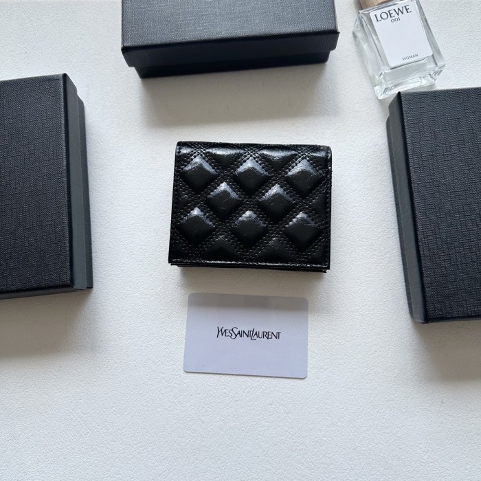 YSL Wallet 002 DB001 11cm
