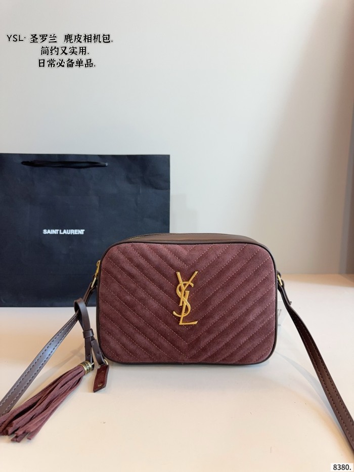YSL Lou Shoulder Bag 058 DB541 23cm