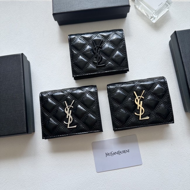YSL Wallet 002 DB001 11cm