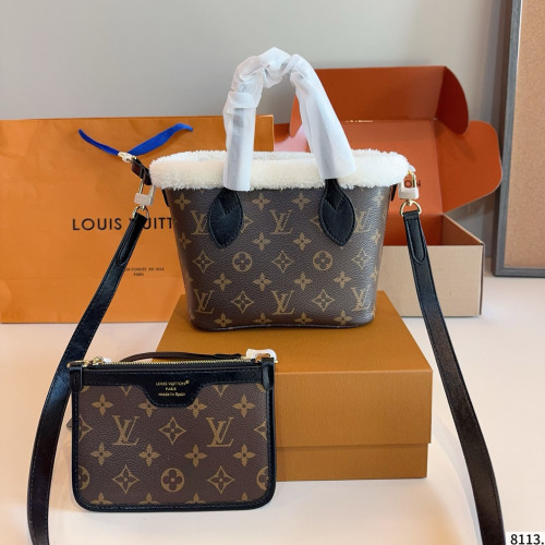 LV Neverfull BB Tote 234 DB522 19cm