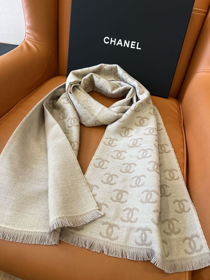 Chanel scarf 001 185*35cm
