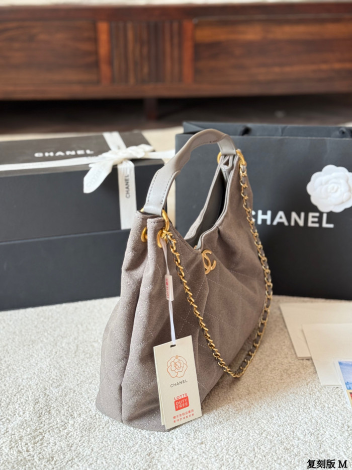 Chanel 25A Hobo Bag 078 DB502 30cm