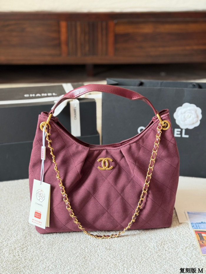 Chanel 25A Hobo Bag 078 DB502 30cm
