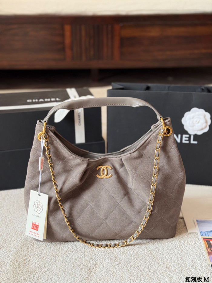 Chanel 25A Hobo Bag 078 DB502 30cm