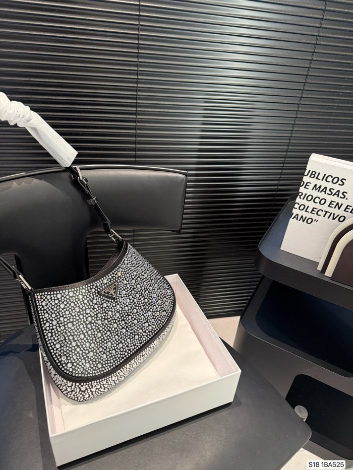 Prada Shoulder Bag 1BA525 DB551 24.5cm
