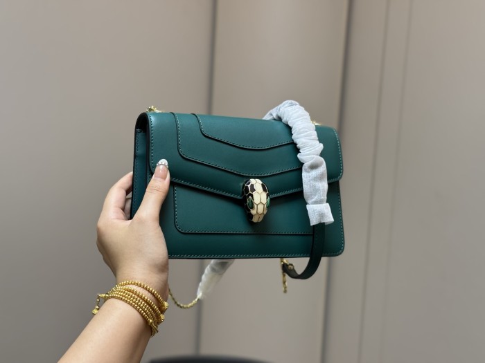 Bvlgari Shoulder Bag 001 DB002 22cm
