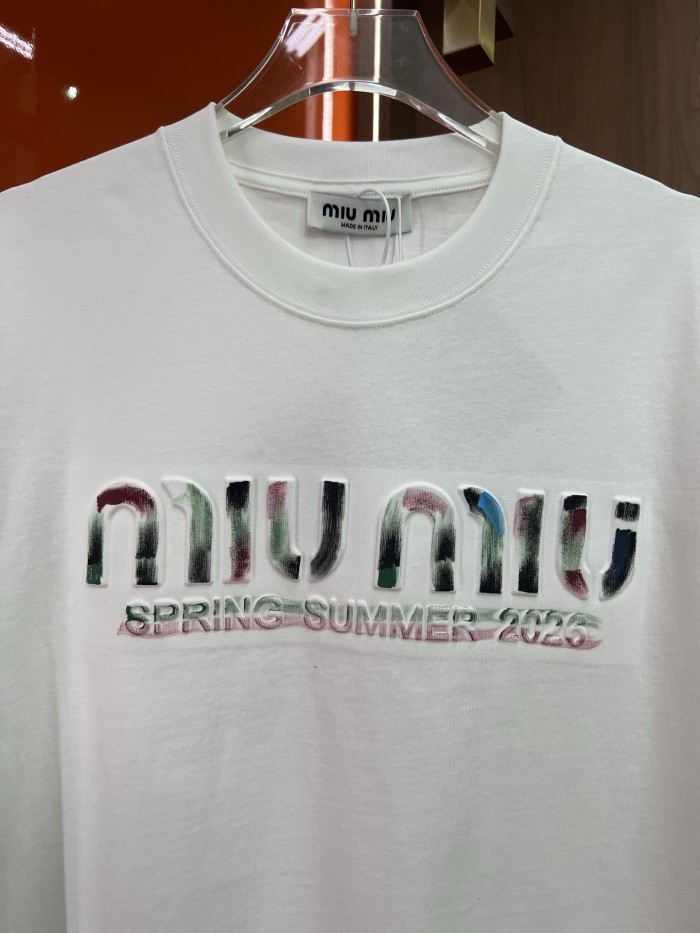 Miu Miu T-Shirts High quality M2661 ZG059
