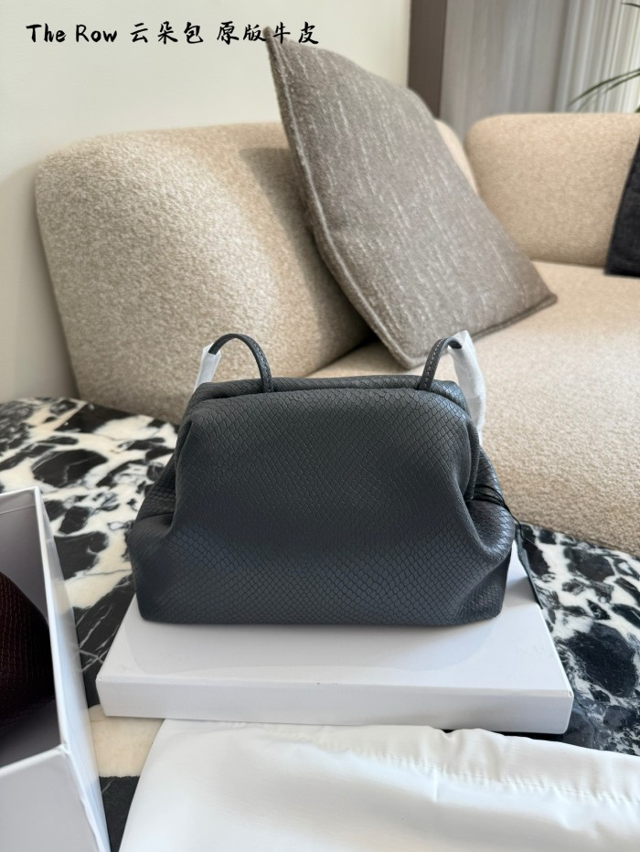 The row Mira Shoulder Bag 008 DB062 25cm