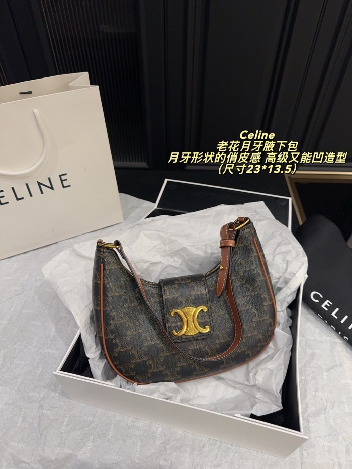 Celine Ava Triomphe Bag 011 DB061 23cm