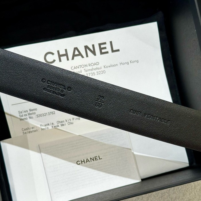 Chanel Belt 022 3cm