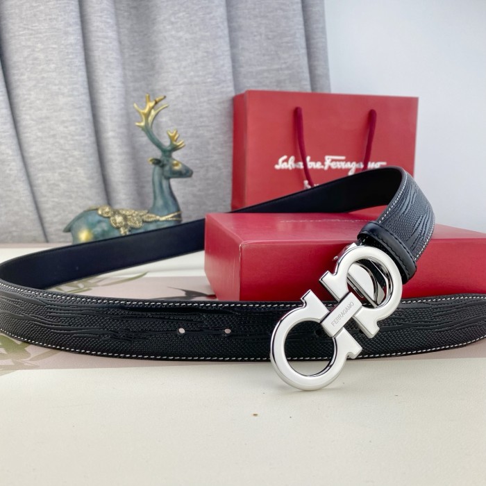 FERRAGAMO Belt 007 3.5cm