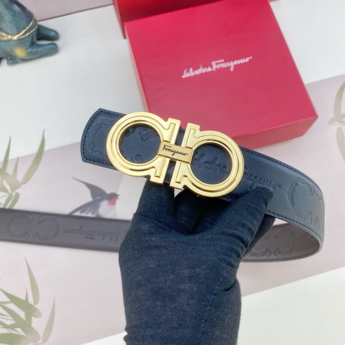 FERRAGAMO Belt 008 3.8cm