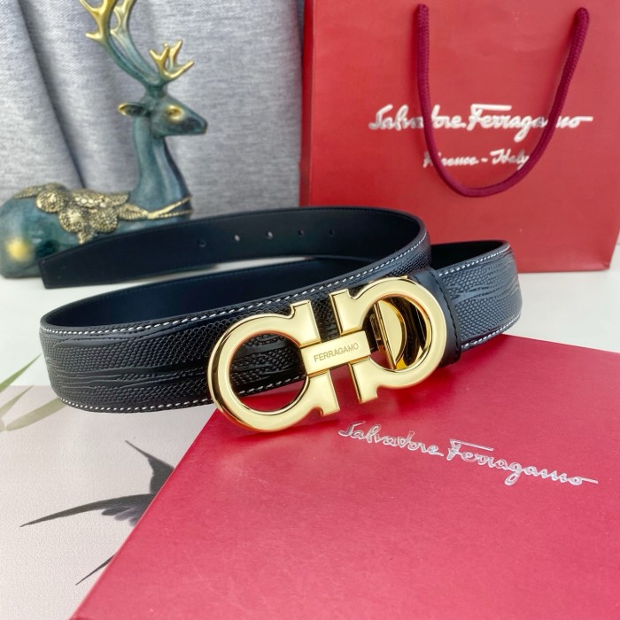FERRAGAMO Belt 007 3.5cm