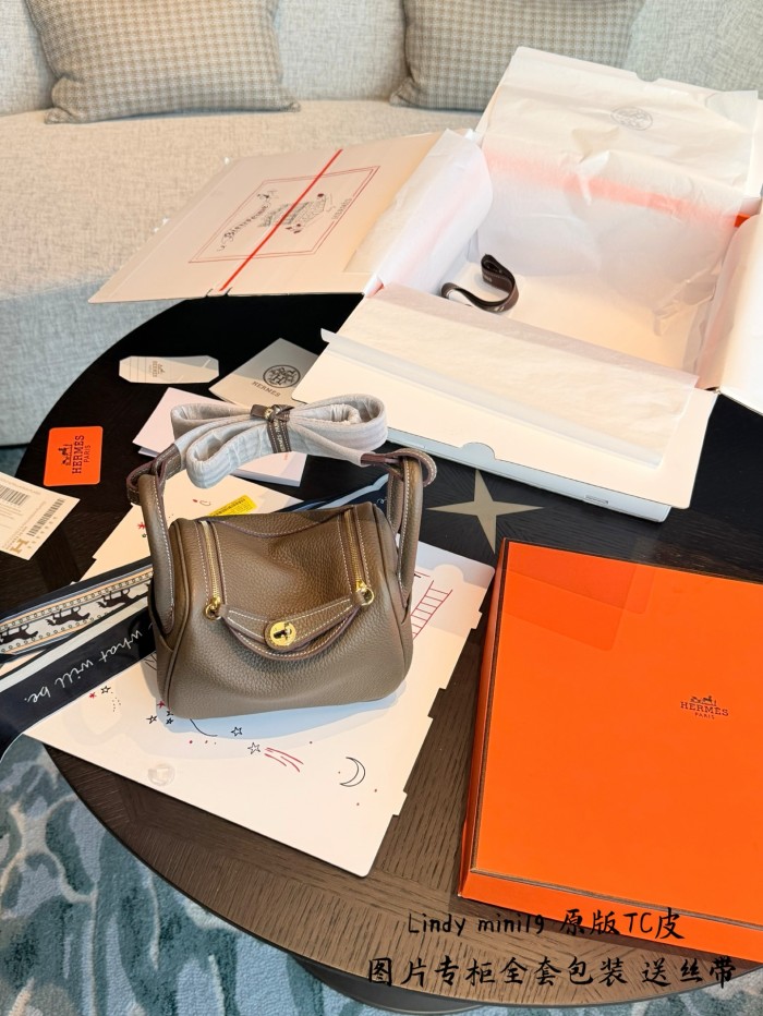 Hermes Lindy19 Bag 017 DB542 19cm