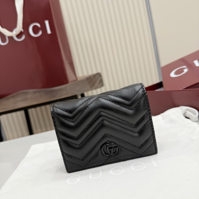 Gucci Marmont Wallet 466492 BST091 11cm
