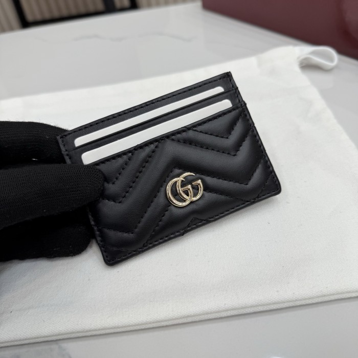 Gucci Marmont Card Holder 443127 BST041 10cm