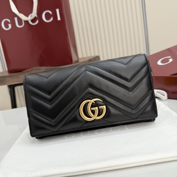Gucci Marmont Wallet 443436 BST042 19cm