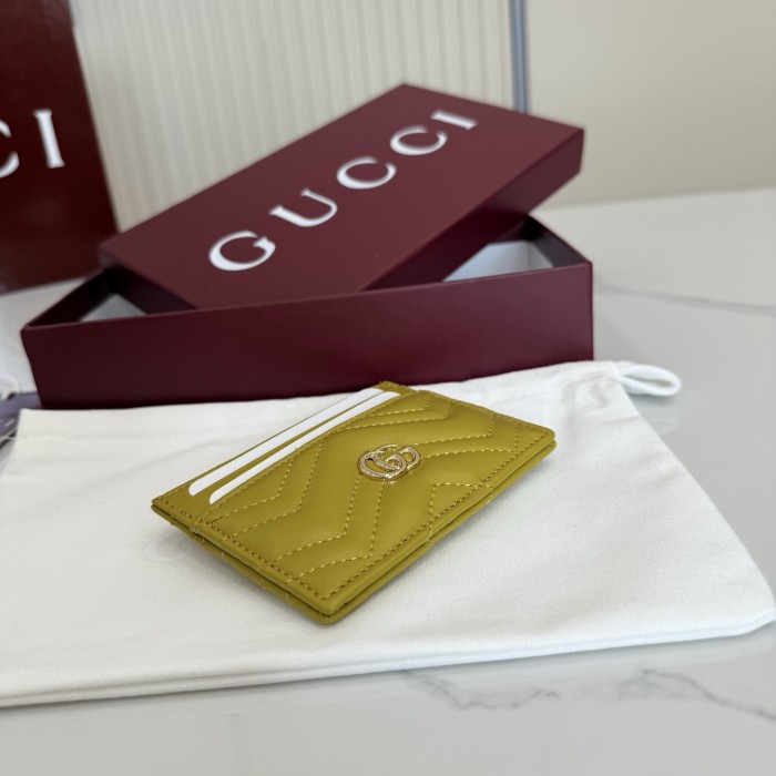 Gucci Marmont Card Holder 443127 BST041 10cm