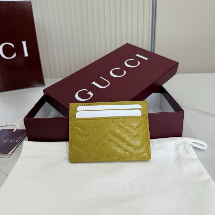 Gucci Marmont Card Holder 443127 BST041 10cm