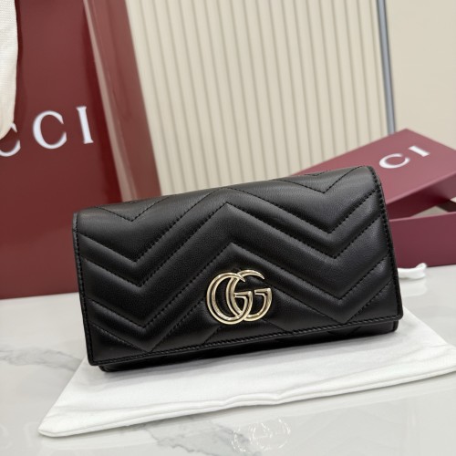 Gucci Marmont Wallet 443436 BST042 19cm