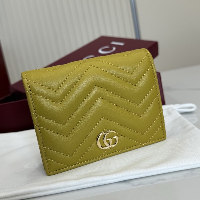 Gucci Marmont Wallet 466492 BST091 11cm