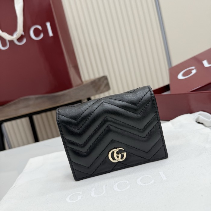 Gucci Marmont Wallet 466492 BST091 11cm