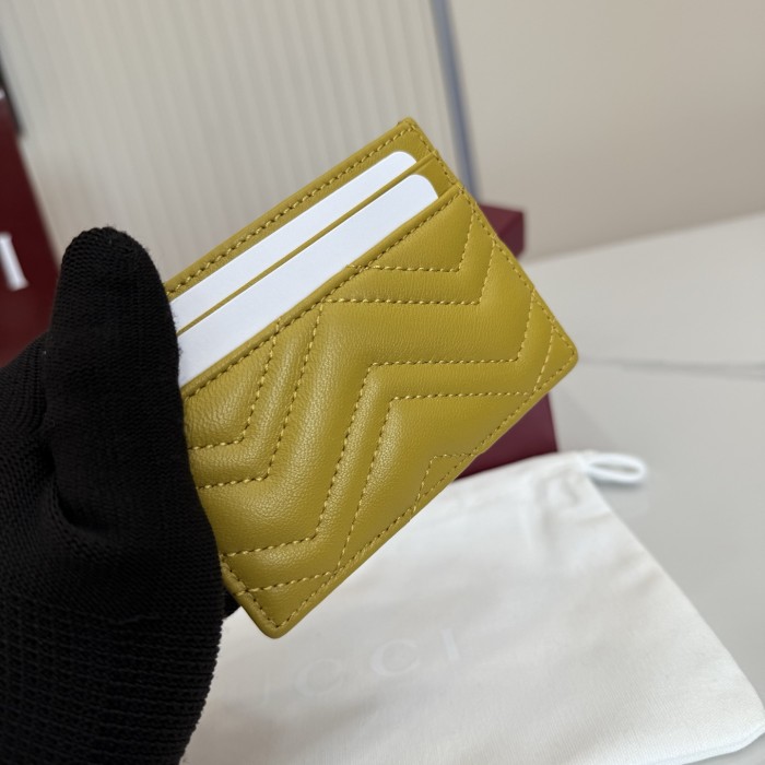Gucci Marmont Card Holder 443127 BST041 10cm