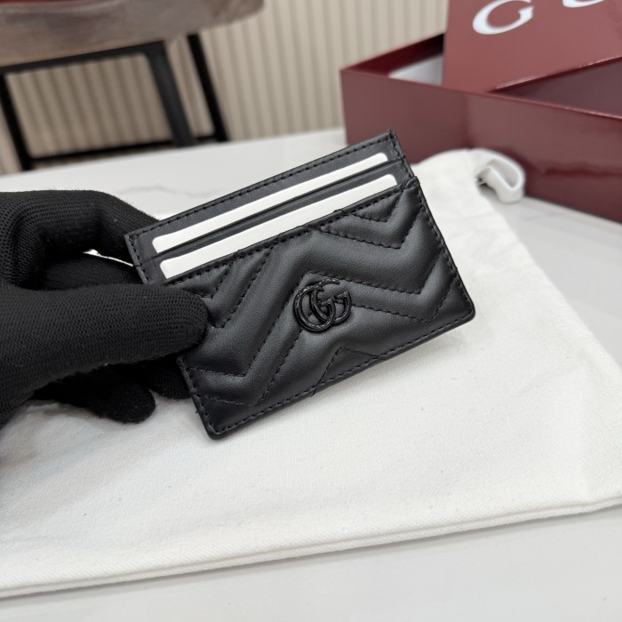 Gucci Marmont Card Holder 443127 BST041 10cm