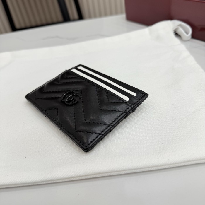 Gucci Marmont Card Holder 443127 BST041 10cm