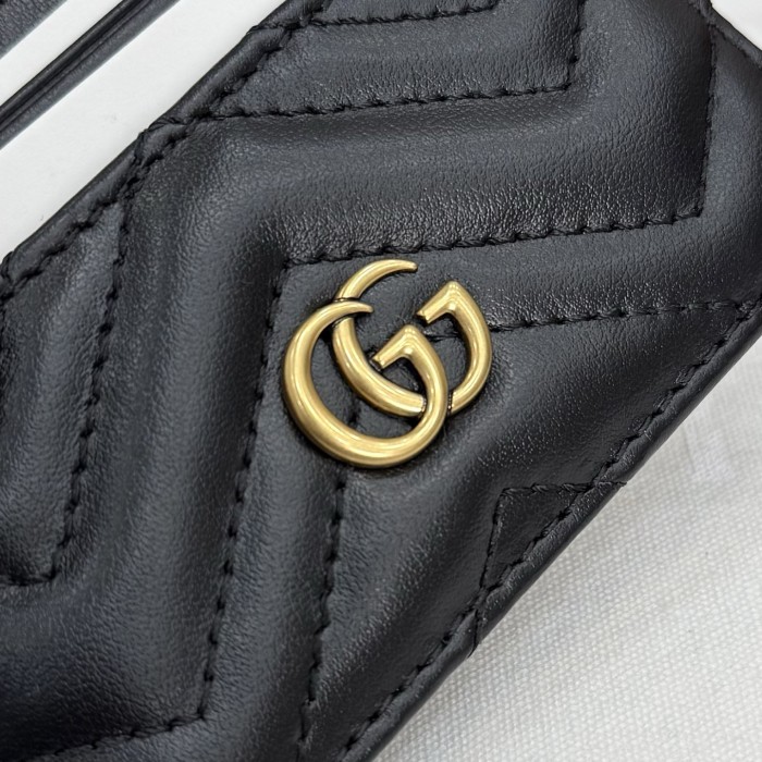 Gucci Marmont Card Holder 443127 BST041 10cm