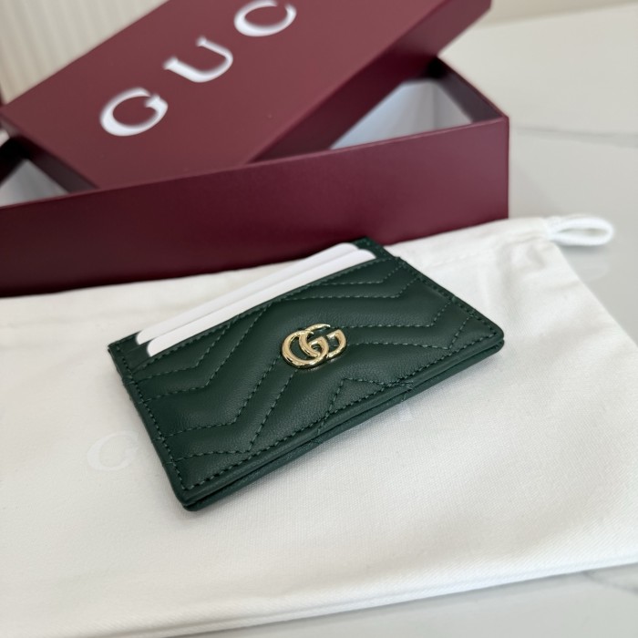 Gucci Marmont Card Holder 443127 BST041 10cm