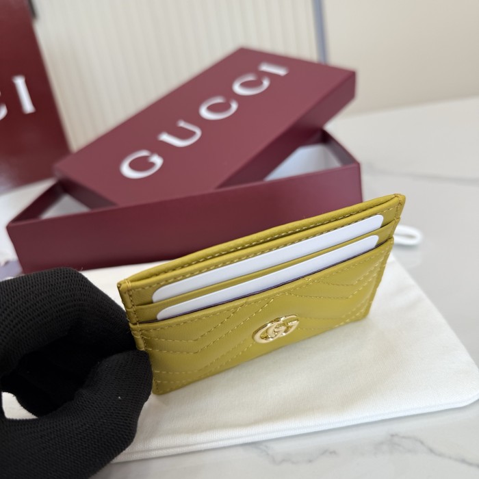 Gucci Marmont Card Holder 443127 BST041 10cm
