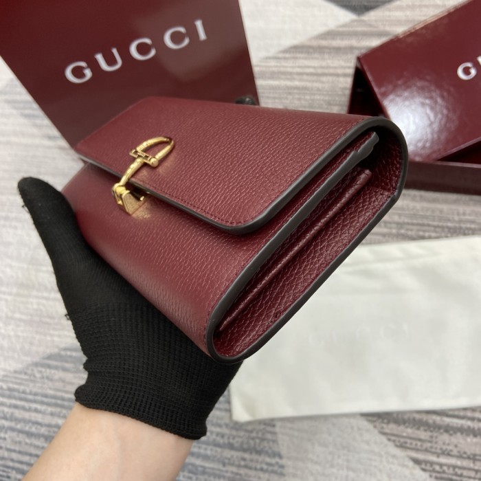 Gucci Softbit Wallet 828147 BST072 19cm
