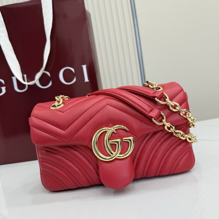 Gucci Marmont Bag 837280 BST056 22cm