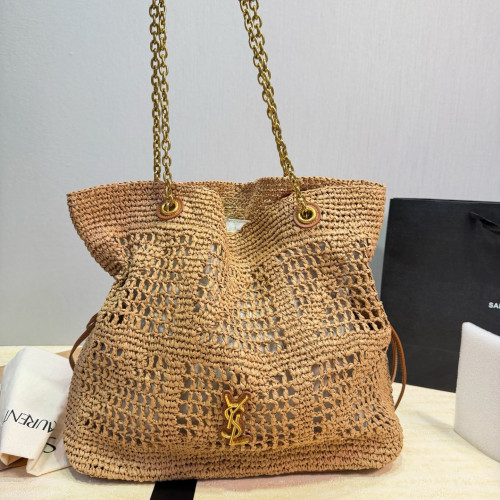 YSL Straw Tote 082 DB002 36cm