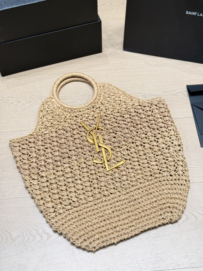 YSL Straw Tote 083 DB571 40cm