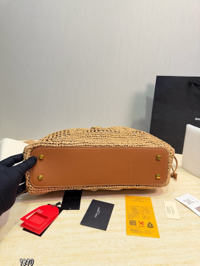 YSL Straw Tote 082 DB002 36cm
