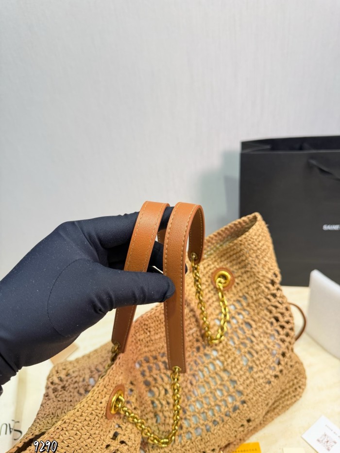 YSL Straw Tote 082 DB002 36cm
