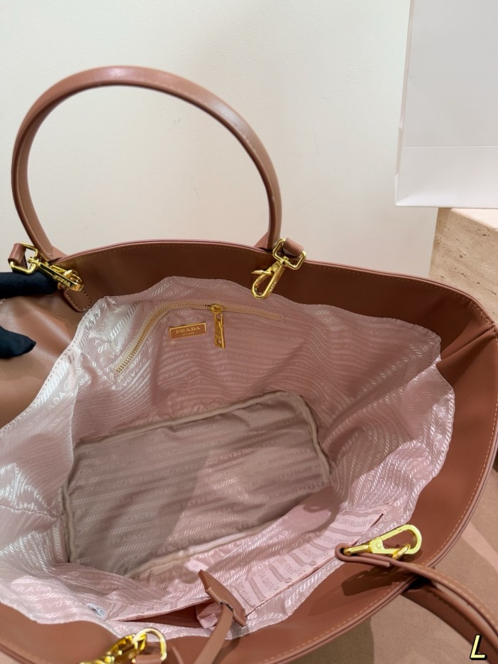 Prada Straw Tote 025 DB571-091 22-35cm