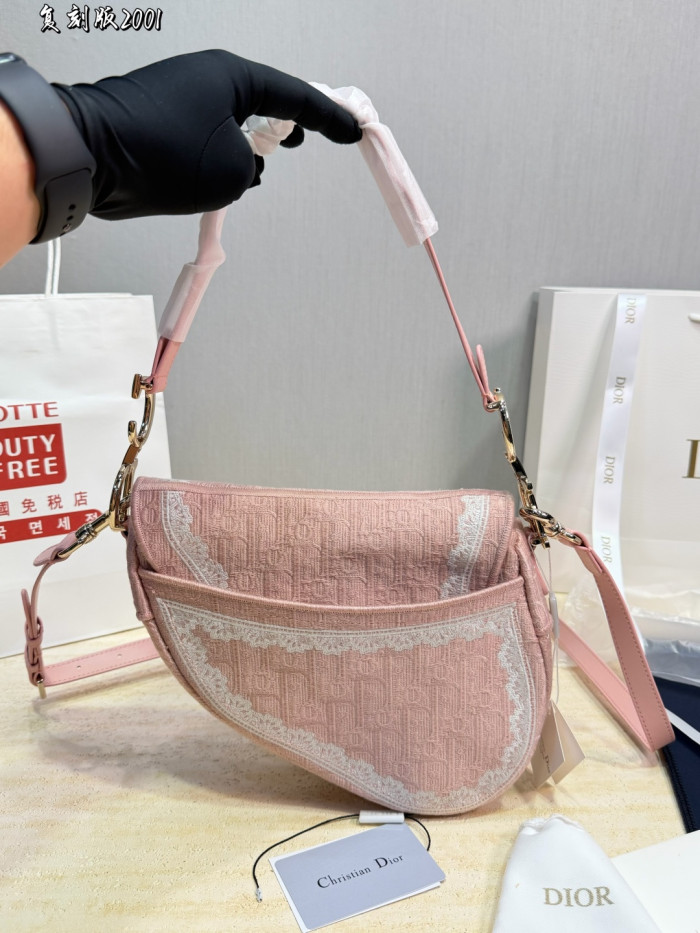 Dior Saddle Bag 1240  B543 25cm