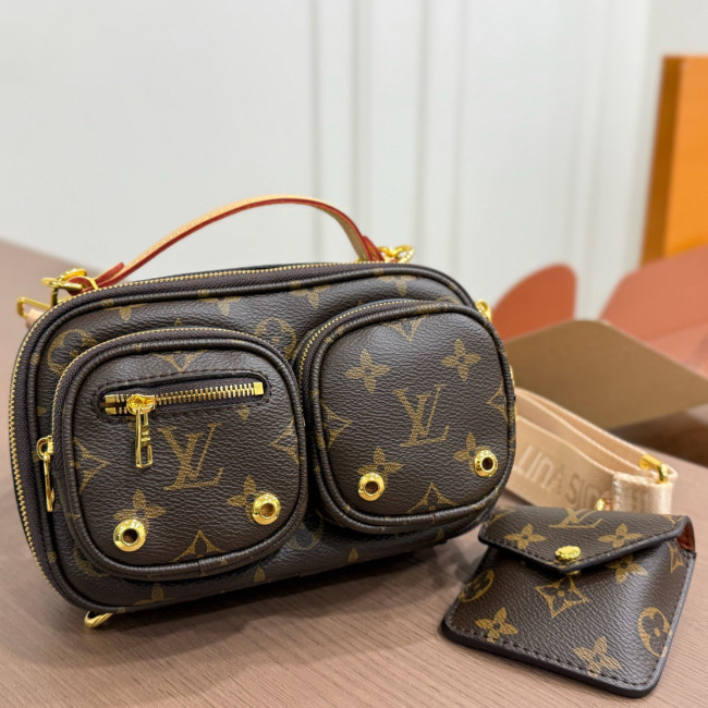 LV Shoulder Bag 332 DB022 19cm