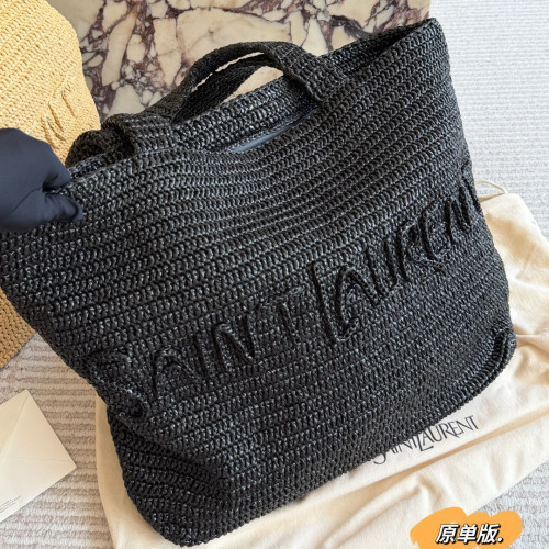 YSL Straw Tote 085 DB063 29cm