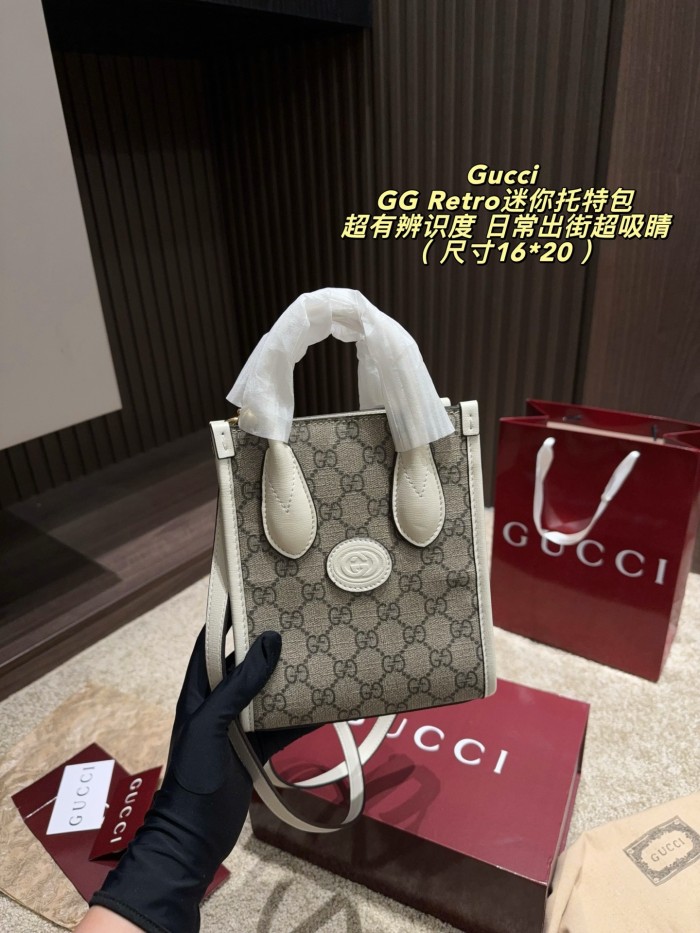 Gucci Retro Tote 043 DB071 16cm